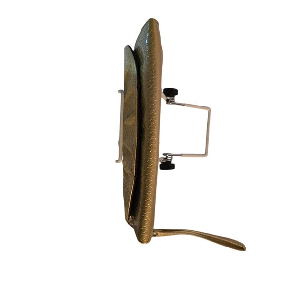 Mundi Gold Sparkly Wristlet With Black Coin Purse - Picture 6 of 10